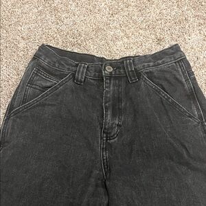 Brandy Melville Black Straight Leg Jeans